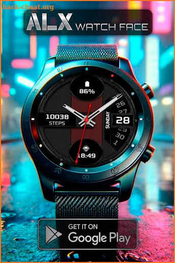 ALX18 Analog Watch Face screenshot