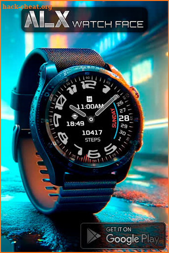 ALX19 Analog Watch Face screenshot