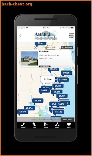 Amaral Advantage Home Search screenshot