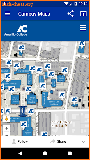 Amarillo College screenshot