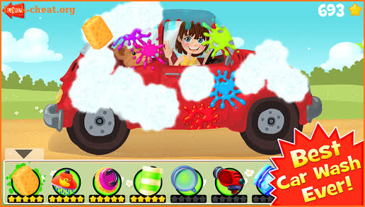 Amazing Car Wash - For Kids screenshot