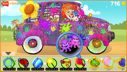 Amazing Car Wash - For Kids screenshot