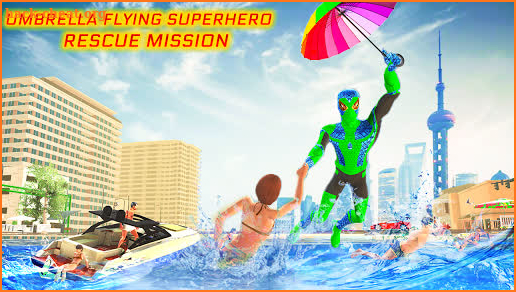 Amazing Frog Rope Man hero: Miami Crime city games screenshot