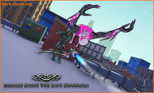 Amazing Spider Hero Web Rope Superhero screenshot