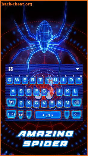 Amazing Spider Keyboard Theme screenshot