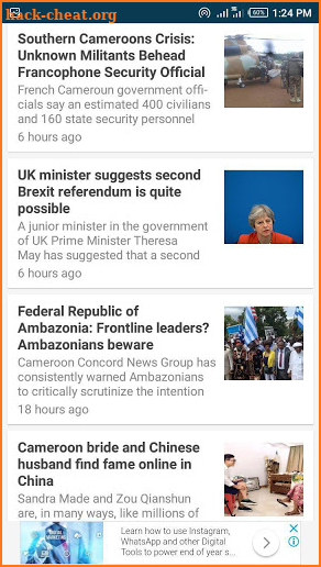 Ambazonia News screenshot