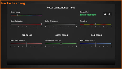 Ambient light Application for Android screenshot