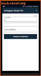 Ambigram Studio Pro screenshot