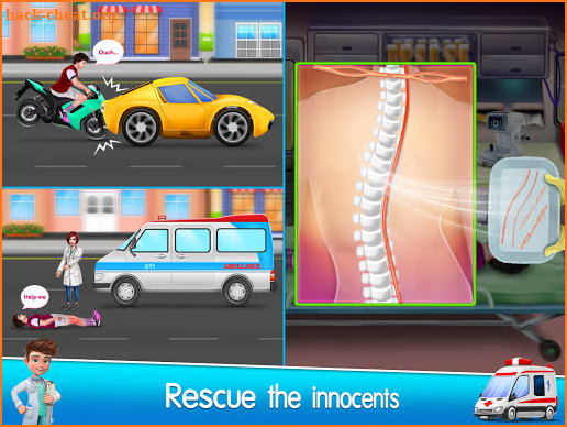 Ambulance Doctor Hospital - Rescue Game screenshot