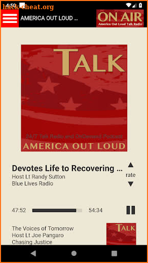 AMERICA OUT LOUD TALK RADIO screenshot