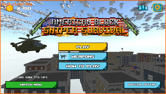 American Block Sniper Survival screenshot