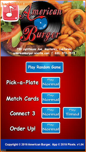 American Burger screenshot