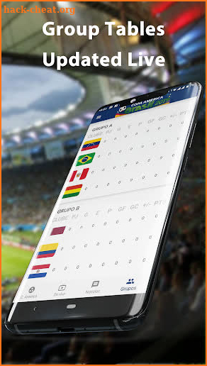 American Cup Brazil 2019 Live Games Fixtures screenshot