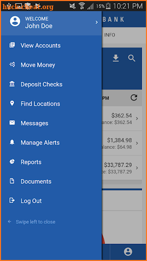 American Eagle Bank screenshot