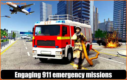 American Fire Fighter 2019: Airplane Rescue screenshot