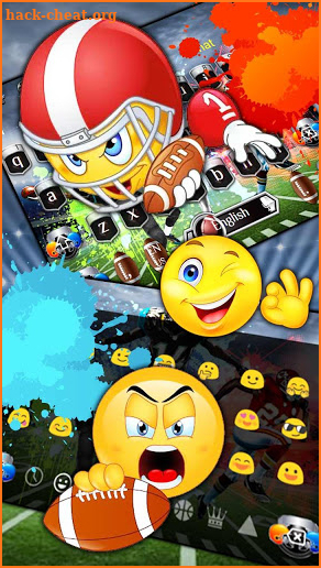 American Football Keyboard screenshot