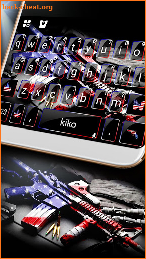 American Gun Keyboard Theme screenshot