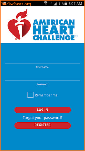 American Heart Challenge screenshot