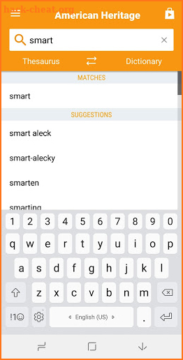 American Heritage English Plus screenshot