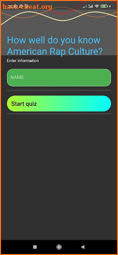 American Rap Quiz screenshot