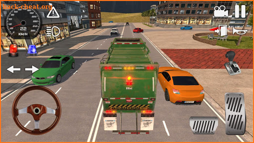 American Trash Truck Simulator 2020: Offline Games screenshot