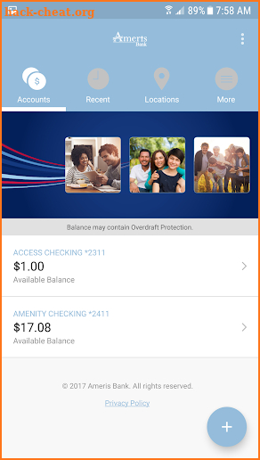 Ameris Bank Personal Mobile screenshot