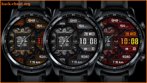 AMIRATONA Mod WS44 Watch face screenshot