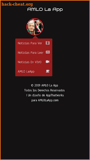 AMLO LaApp screenshot