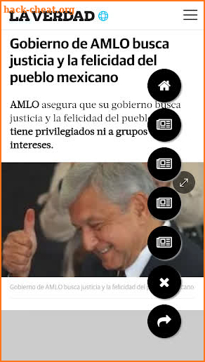 AMLO LaApp screenshot