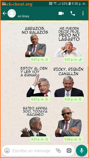 AMLO Sticker Pack OFICIAL screenshot