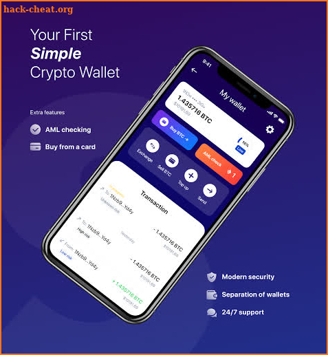 AMLSafe - Crypto Defi Wallet screenshot