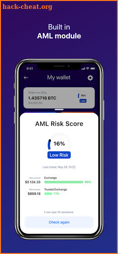 AMLSafe - Crypto Defi Wallet screenshot