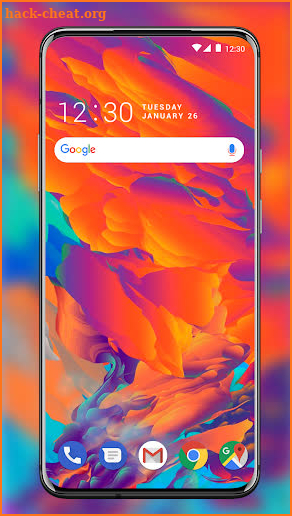 AMOLED 3D Wallpaper - background & color phone screenshot