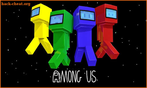 Among Us [Add-on + Skins 4D] for Minecraft PE screenshot