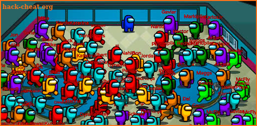 AMONG US - but with 99 IMPOSTORS screenshot