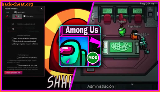 Among us Mod Menu App - Helper screenshot