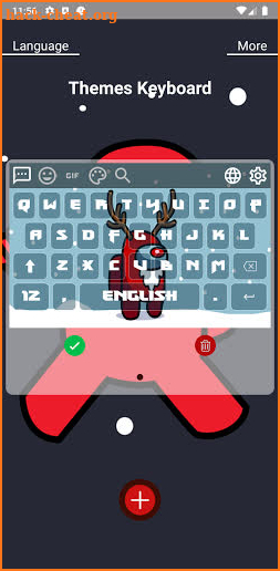 Among Us Photo Keyboard Themes screenshot