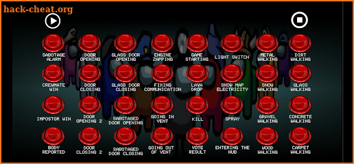 Among Us Soundboard / All Sound Effects screenshot