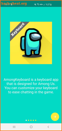 AmongKeyboard - Custom Keyboard for Among Us screenshot