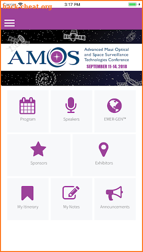 AMOS 2018 screenshot