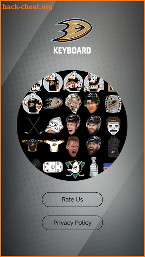 Anaheim Ducks Keyboard screenshot