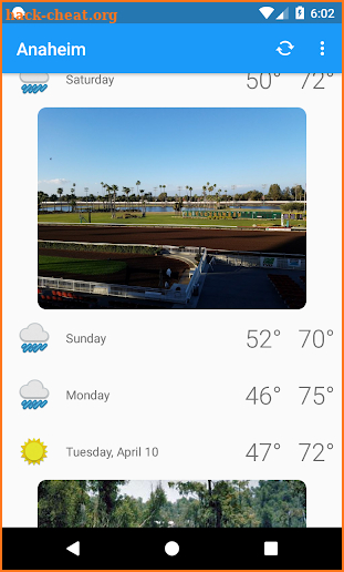 Anaheim,CA - weather and more screenshot