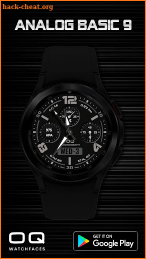 Analog Basic 9 Wear OS4 screenshot