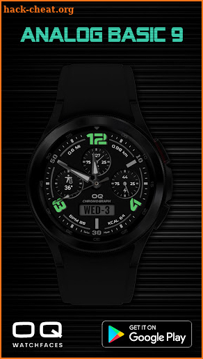 Analog Basic 9 Wear OS4 screenshot