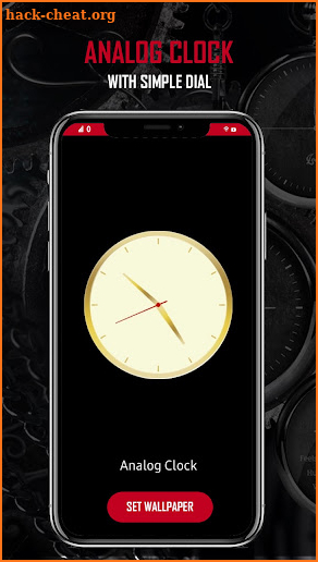 Analog Clock Live Wallpaper screenshot