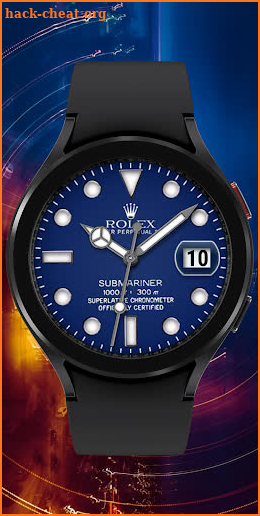 Analog Color Rolex WatchFace screenshot