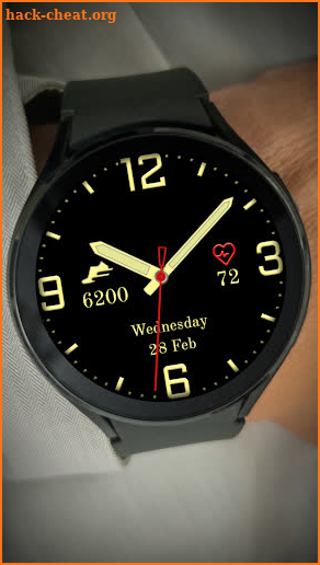 Analog Minimal Watch face screenshot