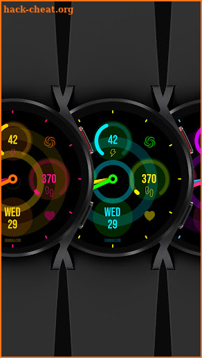 Analog Ripple Watch Face 019 screenshot