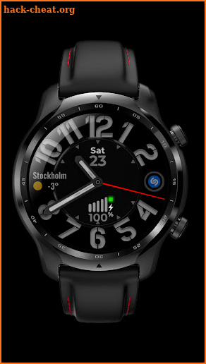 Analog Watch Face CUE136 screenshot