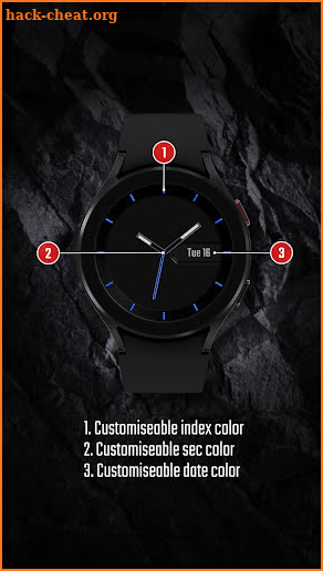 Analog watch face - DADAM42 screenshot